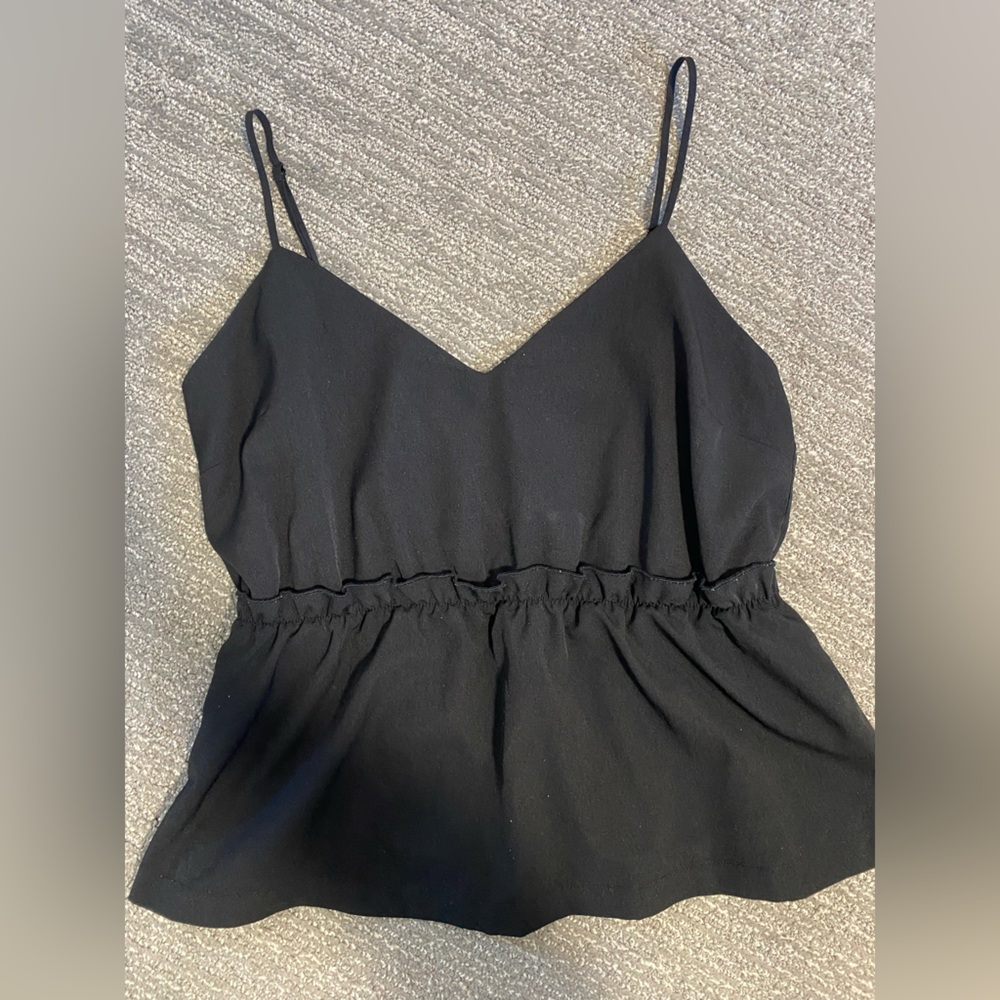Frank and Oak Black Tank Top